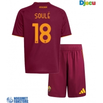 AS Roma Matias Soule #18 Domaci Dres za djecu 2025-26 Kratak Rukav (+ Kratke hlače)